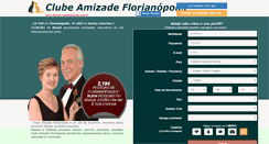 Desktop Screenshot of floripa.clubeamizade.com.br