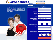 Tablet Screenshot of clubeamizade.com