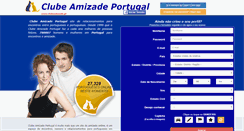 Desktop Screenshot of clubeamizade.pt