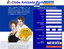 Tablet Screenshot of clubeamizade.pt